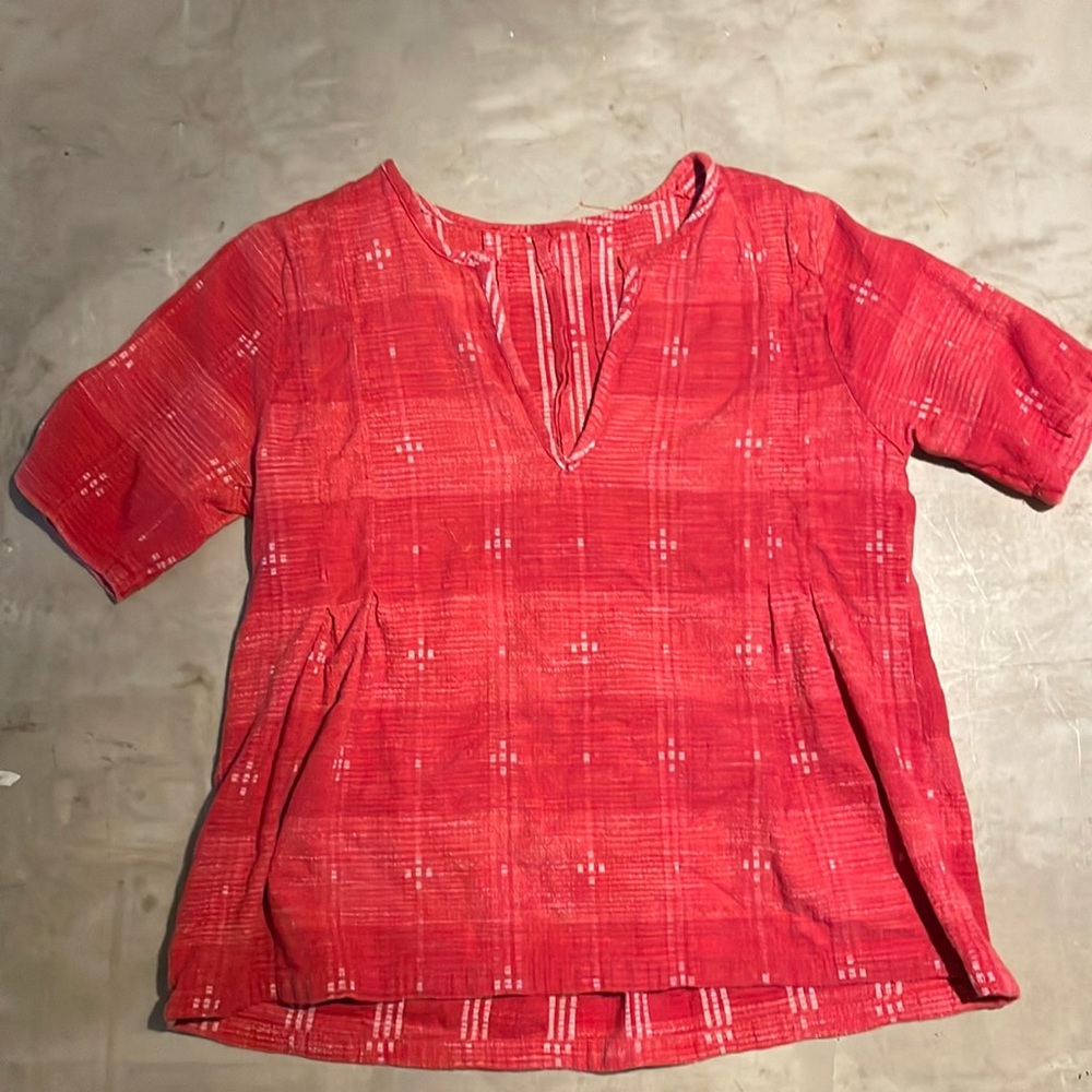 Ace & Jig red shirt. Size small.